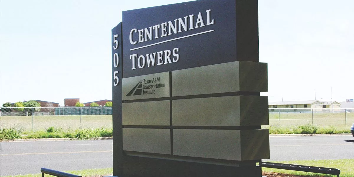 commercial monument signs