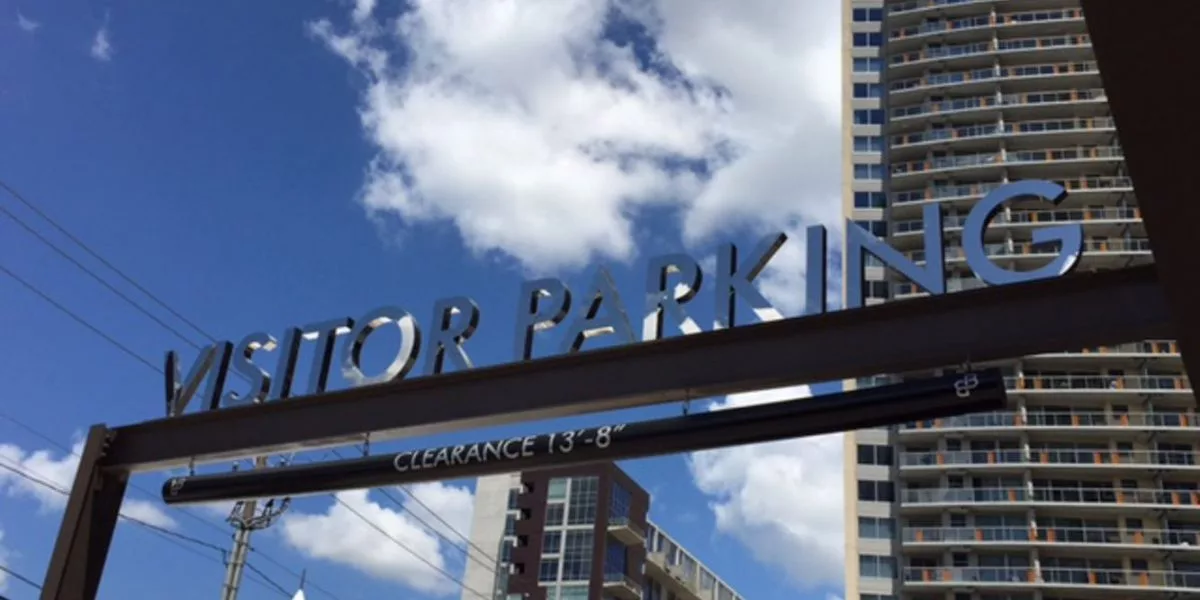 Exterior Parking Garage Signs 17