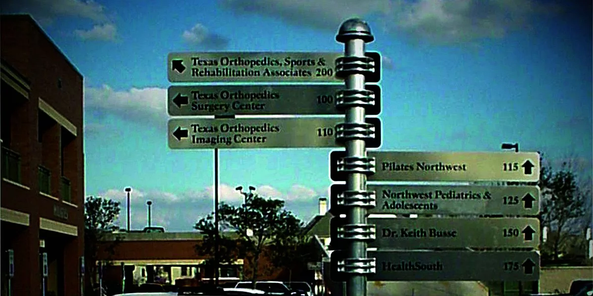 directional signage design