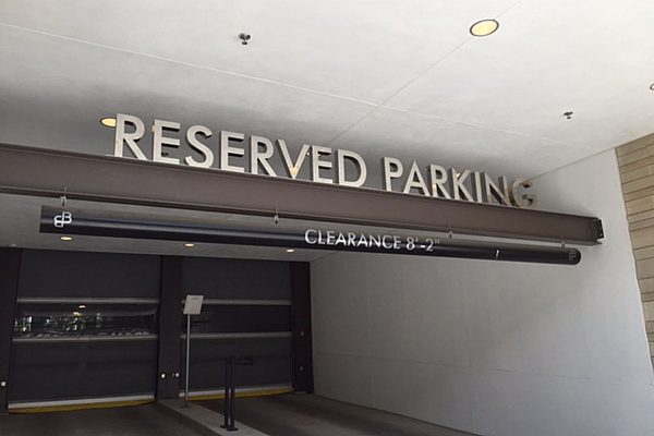 Exterior Parking Garage Signs 16