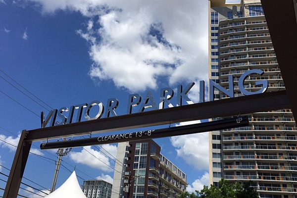 Exterior Parking Garage Signs 17