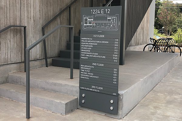 Exterior Wayfinding Signs 103