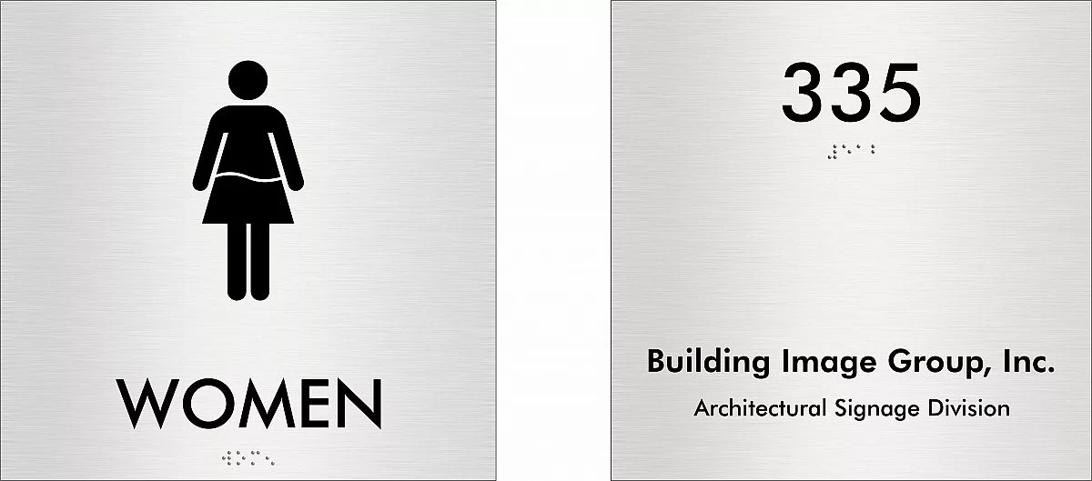 ADA-Compliant Signs | Braille, Tactile & Code… | Building Image Group