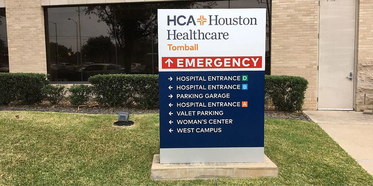HCA Houston - Wayfinding Signs